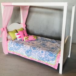 Canopy Doll Bed