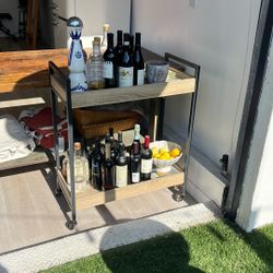 Assembled Bar Cart 