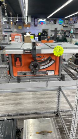 Ridgid table saw