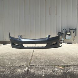2006 To 2007 Honda Accord Front Bumper #B635 HO1000 235