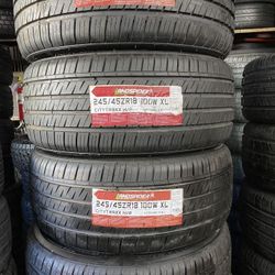 245 45 18 New Tires 