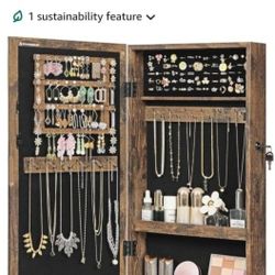 Mirror Jewelry Cabinet 