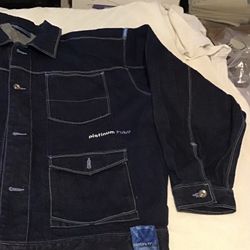 Platinum Fubu Fat Albert Denim Jacket $100 Or Reasonable offer.  