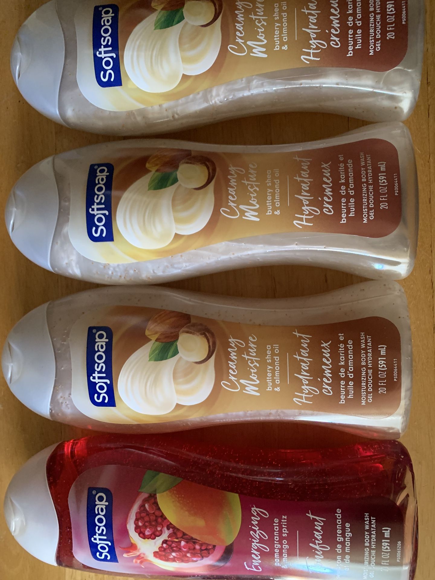 4/$15 Soft Soap Body Wash
