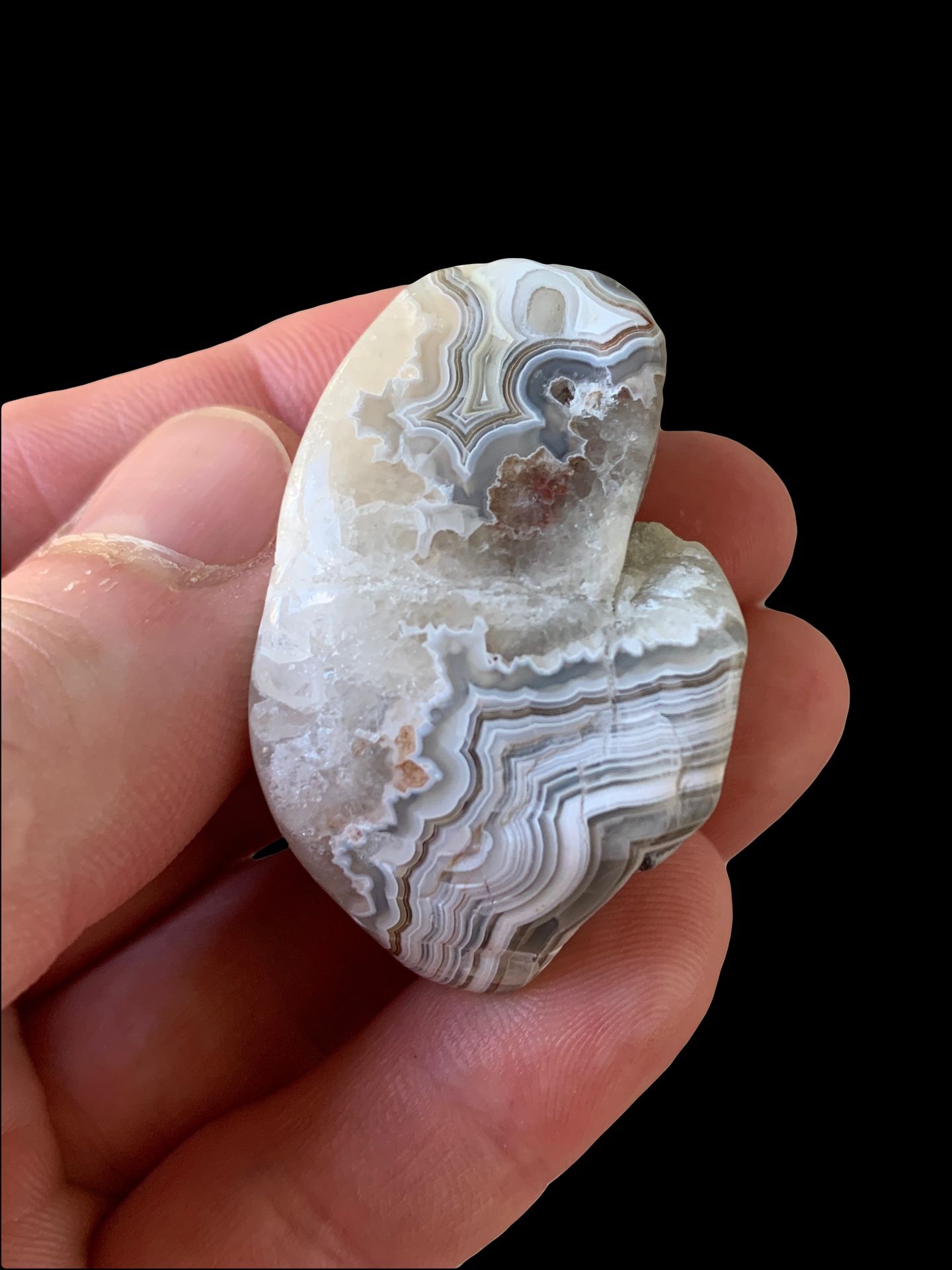 White 2024 lace agate