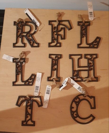 Metal Letters For Craft Projects