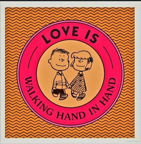Love is Walking Hand in Hand