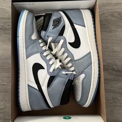 University Blue 1’s Sz 10