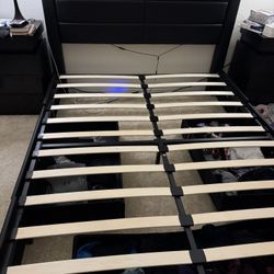 Queen Size Bed frame With Storage