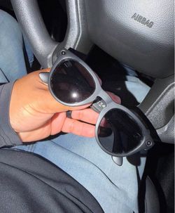 Ray Ban Meta Glasses Matte Black Headliner Gen 2 with black & Clear original lenses