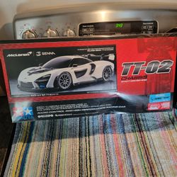 Tamiya TT-02 McClaren Senna 1/10 scale and Futaba 3PV