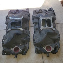 Big Block Chevy aluminum manifolds 