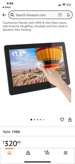 GeChic 1102I 11.6 inch FHD 1080p Portable Touchscreen Monitor