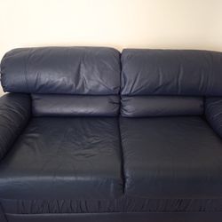 Sofa leather 2 seater 