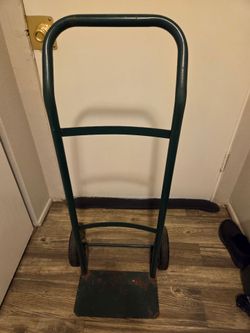 Solid metal dolly
