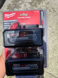Milwaukee batteries
