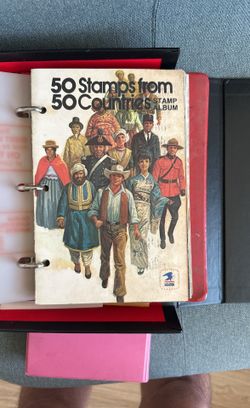 10 Stamp Albums - 1974 Collectibles - Complete Set