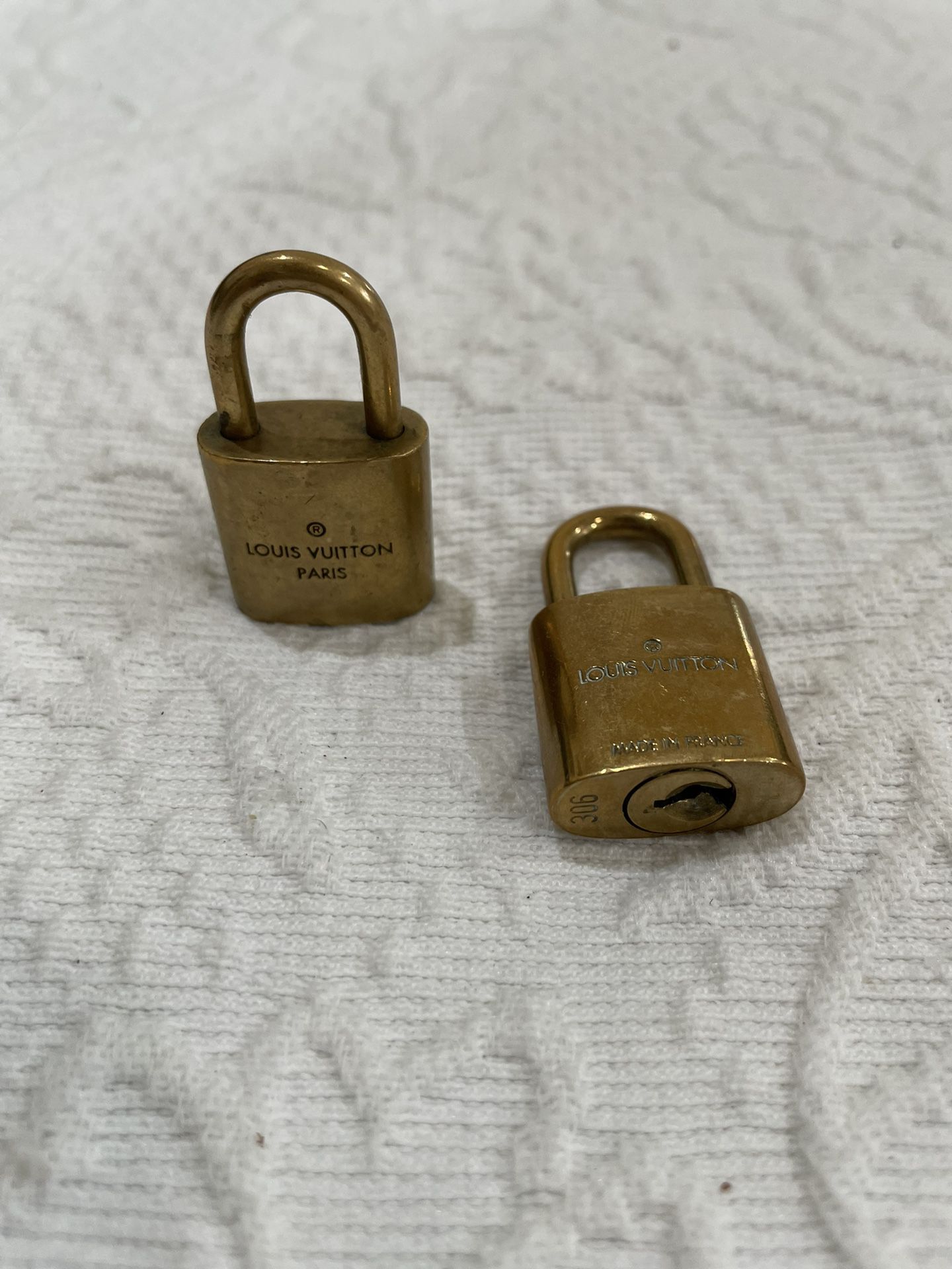 Antique Vintage Louis Vuitton Lock & Key