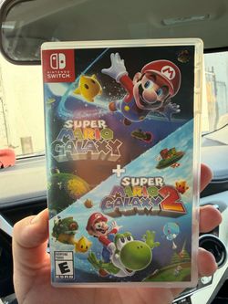 Super Mario galaxy 1 and 2 for Nintendo switch