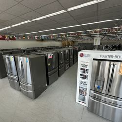 Overstock Refrigerators Up to 50% Off msrp SAVE BIG - Scratch and Dent