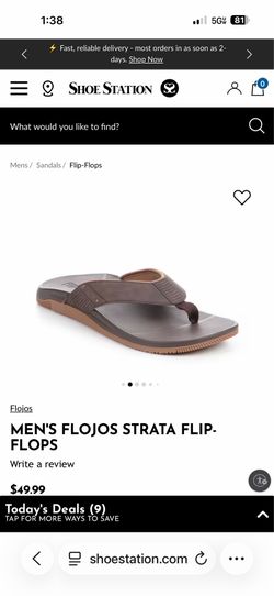 BRAND NEW MENS FLOJO SANDALS