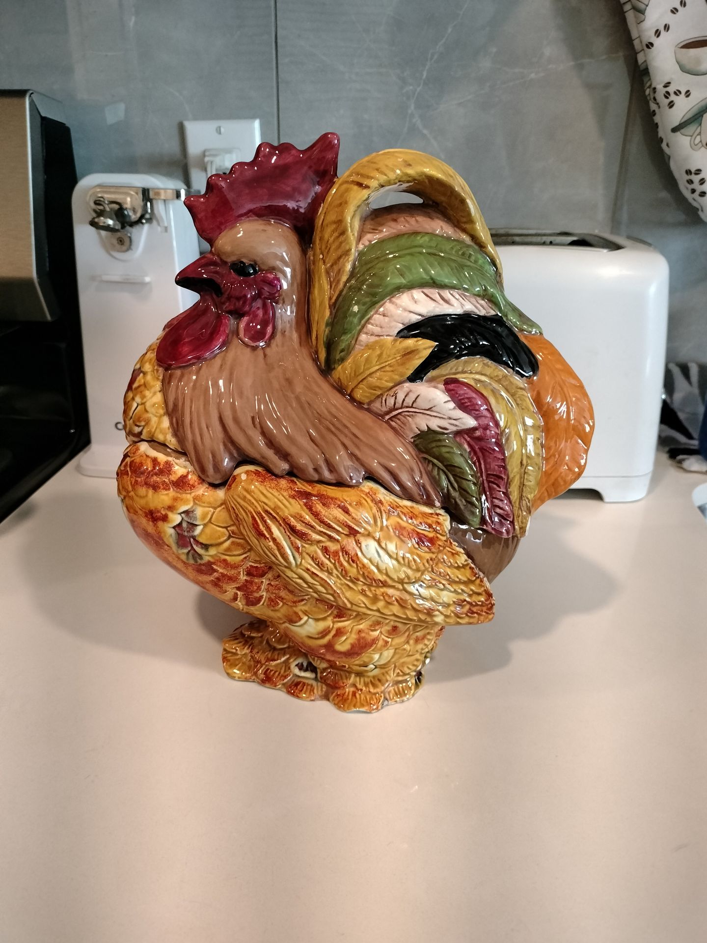 Ceramic Chicken Rooster