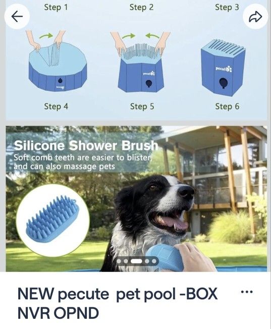 NEW petcute Pool (pet pool)5 Pics