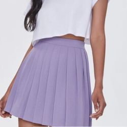 Pleated Mini Skirt Size S