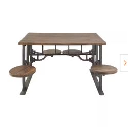 Cafeteria Table And Bar Stools