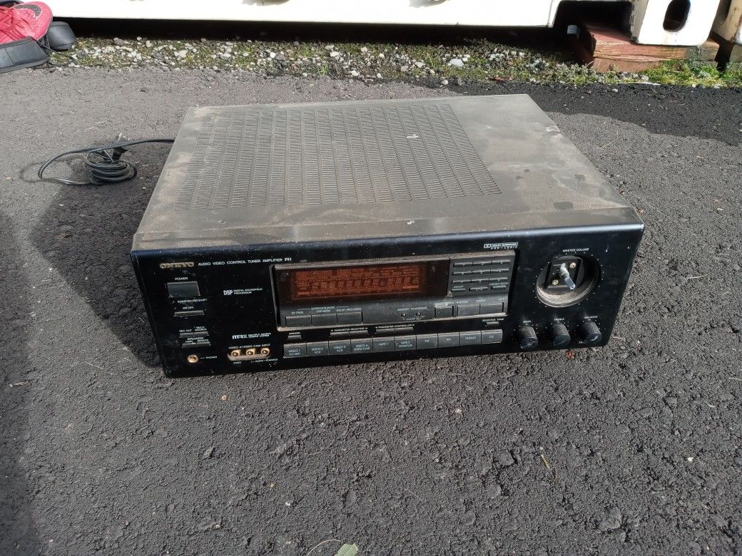 Onkyo Audio Video Tuner Amplifier