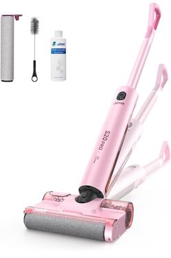 JONR S20 Pro Wet Dry Vacuum 180° Lay Flat Cleans Under 3.5" Furniture Edge Cleaning,Self-Cleaning,Dual comb-tooth scrapers,LED display,Cordless Vacuum