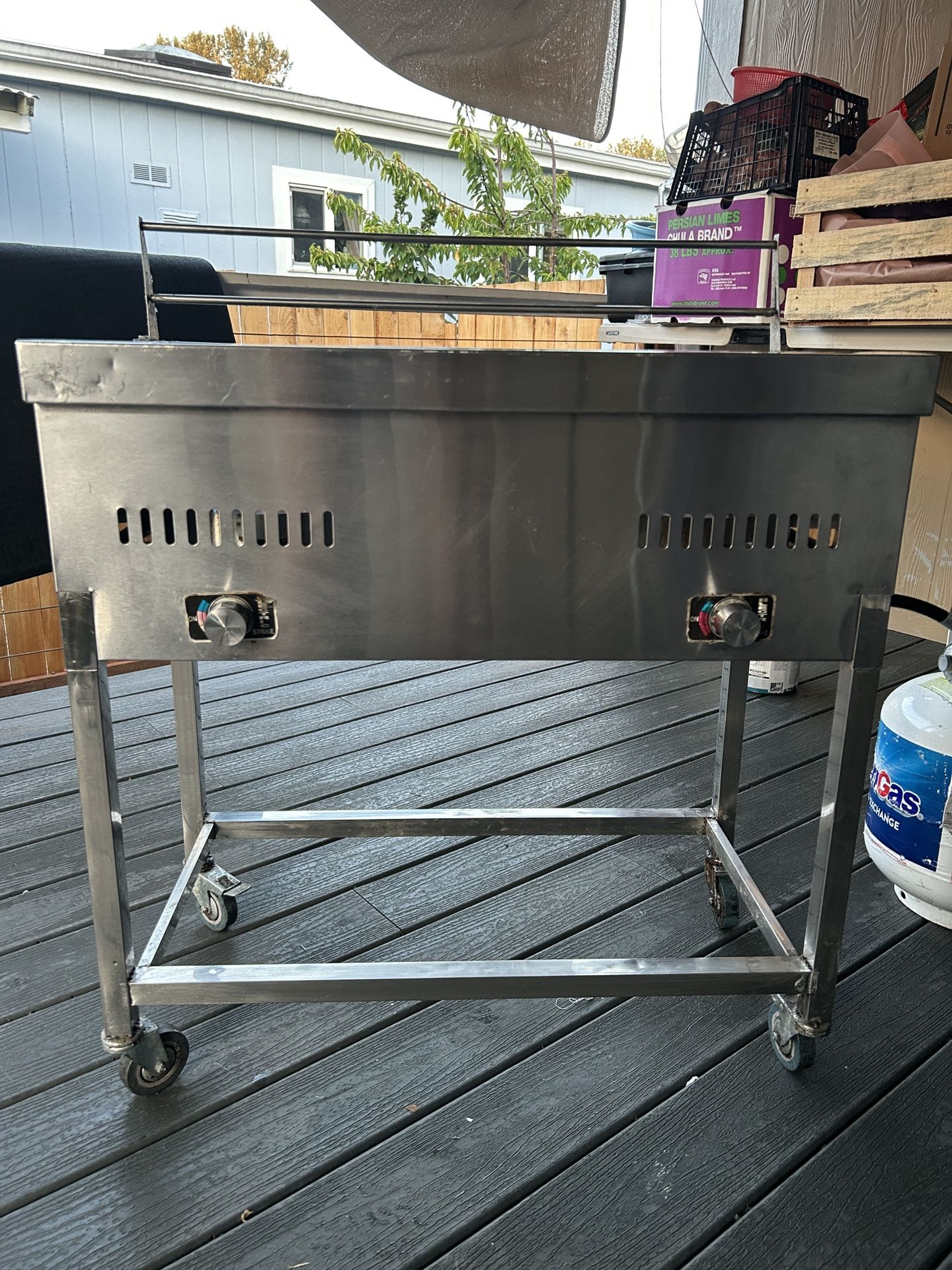 Portable Propane Deep Fryer