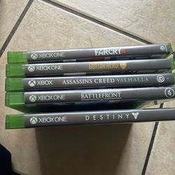 🎮 Xbox One Game Bundle – 5 Games (Valhalla, Far Cry, Battlefront & More)