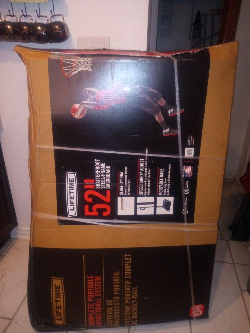 Portable Basketball System