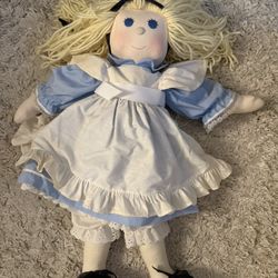 Alice And Wonderland Doll