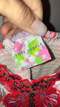 Free People dress and Snyc new dress Embroidered Beaded Top