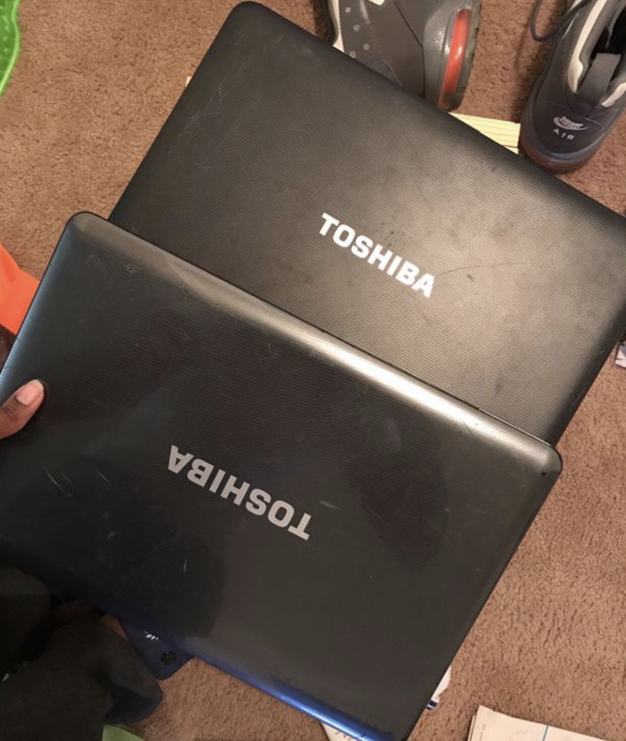 2 TOSHIBA LAPTOPS - MOVE OUT NEED GONE