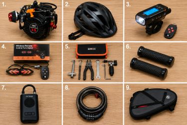 Kit Completo Bicicleta Motorizada 100cc + Accesorios Nuevos
