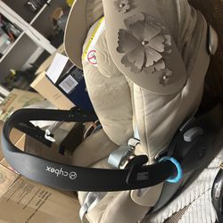 Cyber Car Seat With Base- Flower Edition