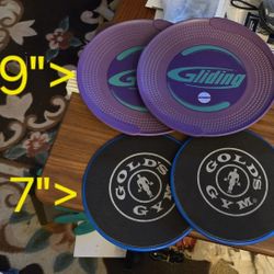 4 Pcs Exercise Slider Discs