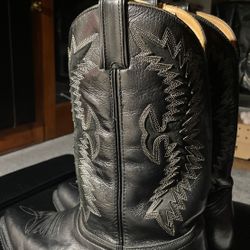 Harley Davidson leather cowboy boots