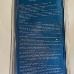 Carex Ultra Grip 12" Chrome w/dual lock