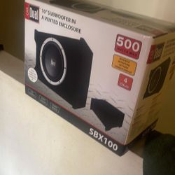 Sub And Box Brand New