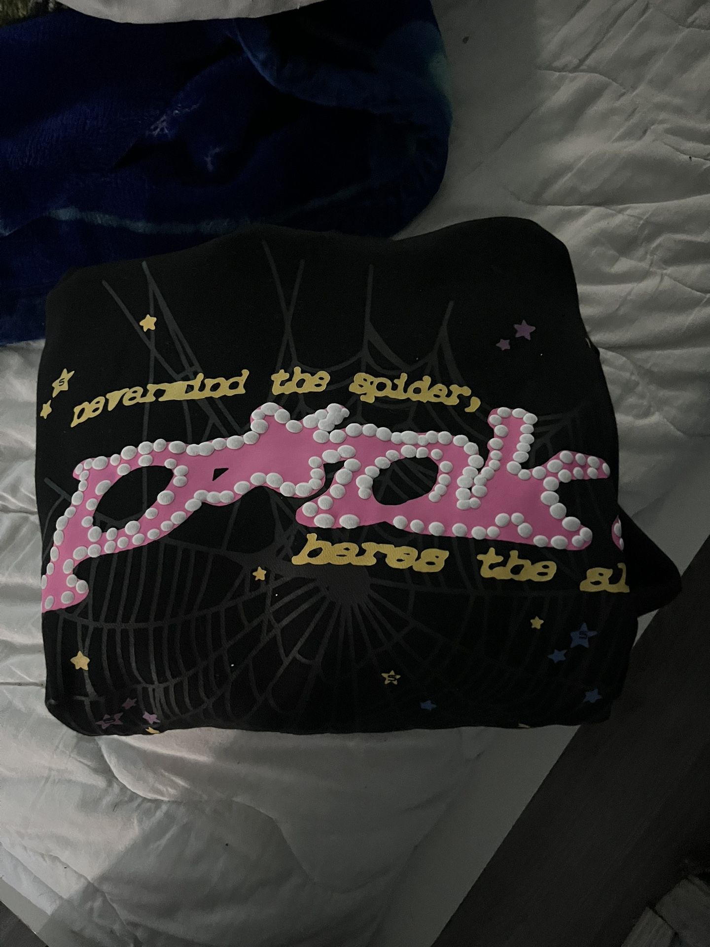 spider hoodies, pink