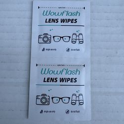 Wowflash Lens Wipes 
