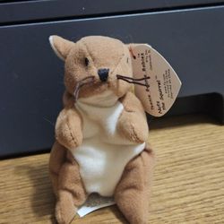 TY Beanie Babies "Nuts The Squirrel" Mint 