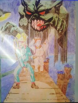 Ghostbusters Hand Drawn