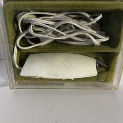 Vintage Sears 2 Speed Lighted Electric Scissors in Case works