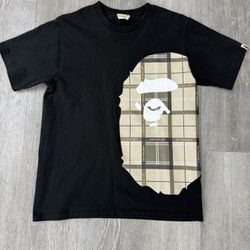 black bape tee