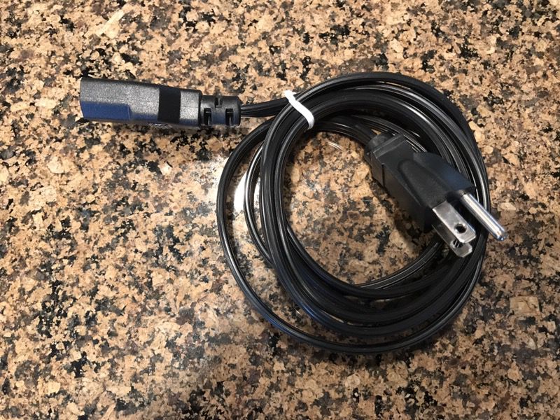 PC Computer or Monitor Display Power Cord